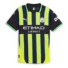 Camiseta de visitante del Manchester City 24/25, edición de jugador auténtica, color amarillo marino