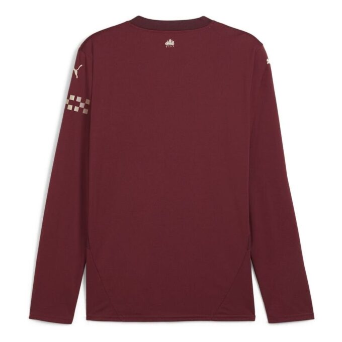 Camiseta de visitante del Manchester City 24/25 (manga larga) “Roja”