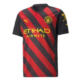 Camiseta de visitante del Manchester City FC “Roja”
