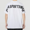 Camiseta deportiva con eslogan “Blanca”