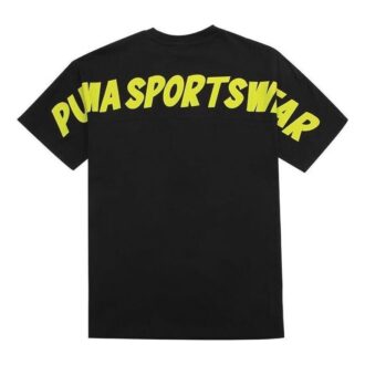 Camiseta deportiva con eslogan “Negra”