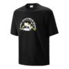 Camiseta deportiva de montaña para acampar “negra”