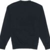Camiseta deportiva informal de cuello redondo con estampado negro