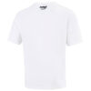 Camiseta deportiva PUMA de manga corta con cuello redondo y estampado divertido para hombre, color blanco