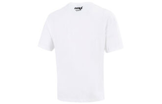 Camiseta deportiva PUMA de manga corta con cuello redondo y estampado divertido para hombre, color blanco