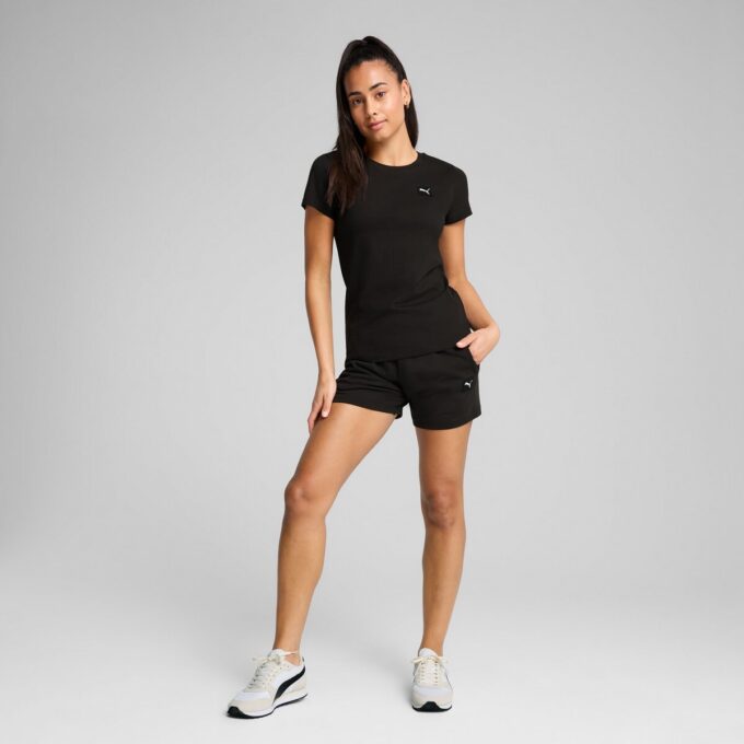 Camiseta esencial elevada para mujer Camiseta esencial elevada para mujer