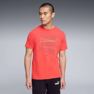Camiseta ESS Stacked Logo para hombre