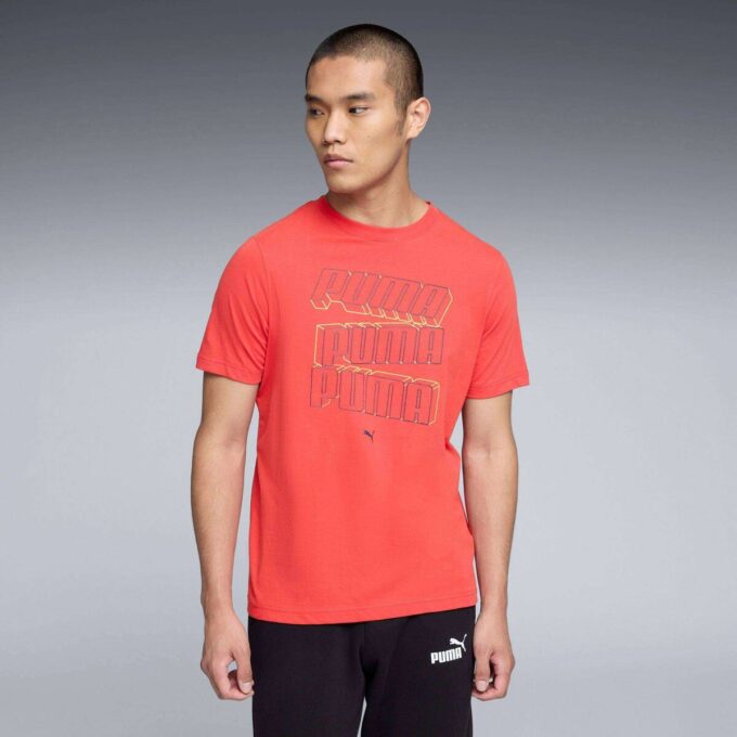 Camiseta ESS Stacked Logo para hombre Camiseta ESS Stacked Logo para hombre