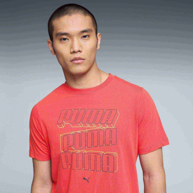 Camiseta ESS Stacked Logo para hombre Camiseta ESS Stacked Logo para hombre