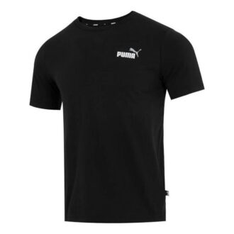 Camiseta Essential Col con logo pequeño “Negra”