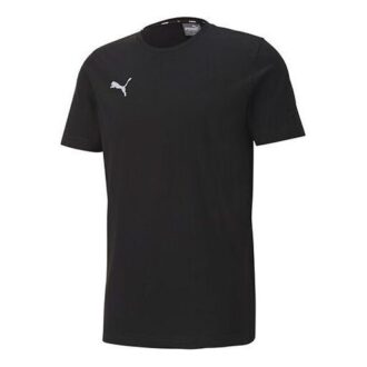 Camiseta Essential Regular Fit con logo estampado “Negra”