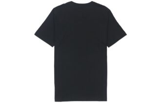 Camiseta Essential Regular Fit con logo estampado “Negra”