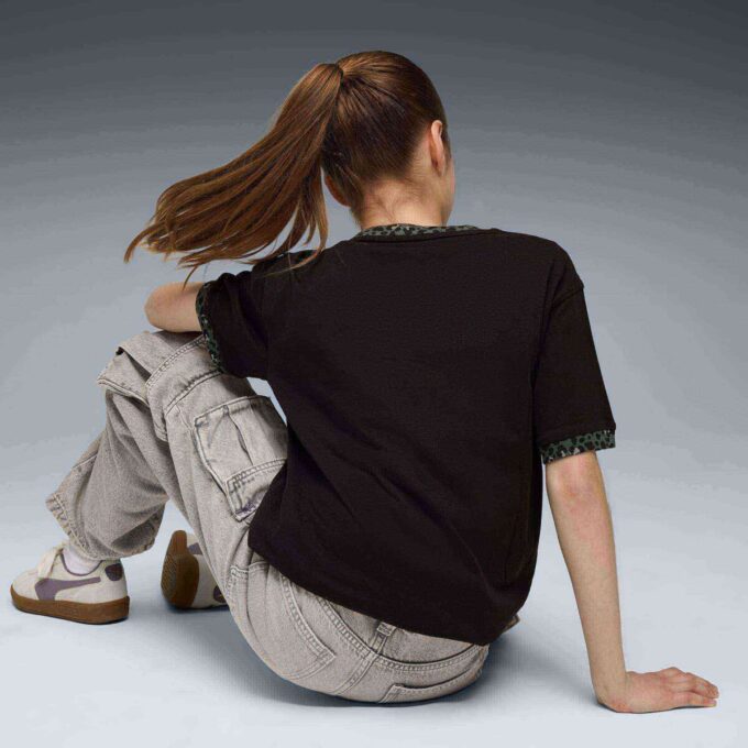 Camiseta Essentials con estampado animal para niños grandes Camiseta Essentials con estampado animal para niños grandes