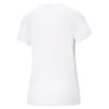 Camiseta Essentials con logo en blanco y negro (mujeres)