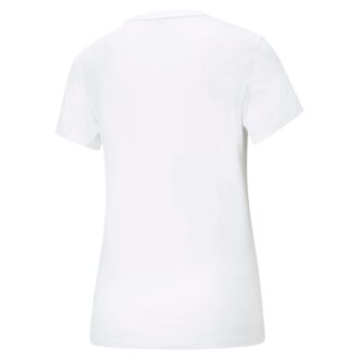 Camiseta Essentials con logo en blanco y negro (mujeres)