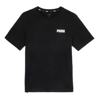 Camiseta Essentials con logo pequeño “Negra”