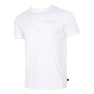 Camiseta estampada de cuello redondo “Blanca”