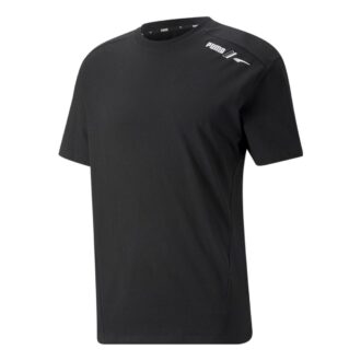 Camiseta estampada de goma gráfica “Negra”
