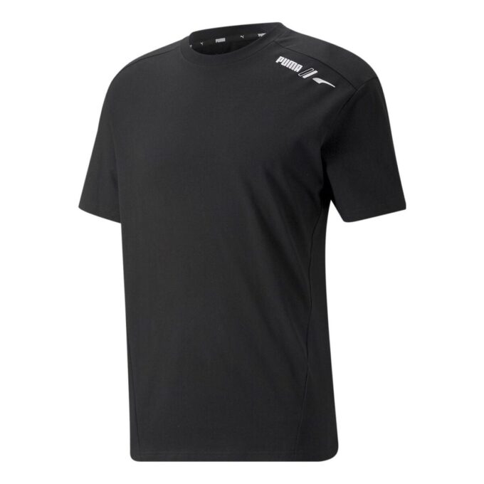 Camiseta estampada de goma gráfica “Negra”