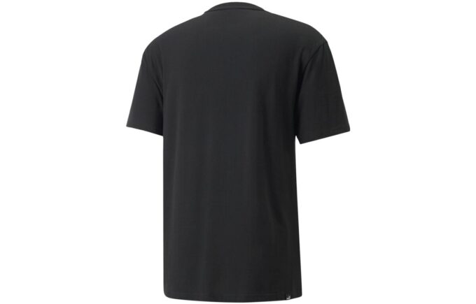 Camiseta estampada de goma gráfica “Negra”