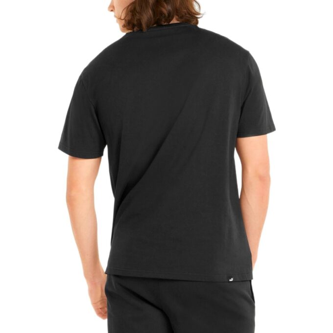 Camiseta estampada de goma gráfica “Negra”