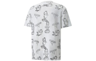 Camiseta estampada PUMA x GARFIELD “Blanca”