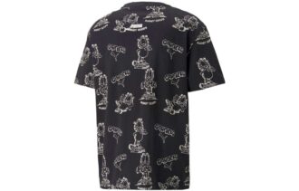 Camiseta estampada PUMA x GARFIELD “Negra”