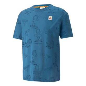 Camiseta estampada PUMA x GARFIELD “Vallarta Blue”