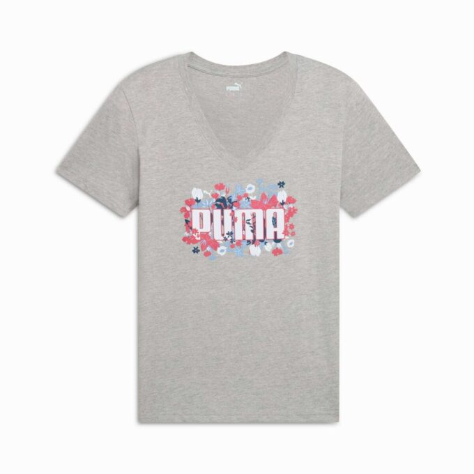 Camiseta floral con gráficos para mujer Camiseta floral con gráficos para mujer