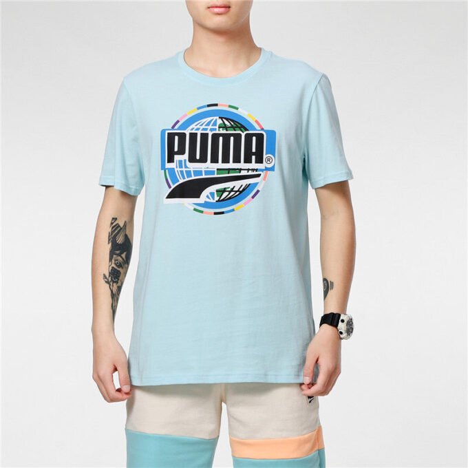 Camiseta gráfica “Azul Negro”