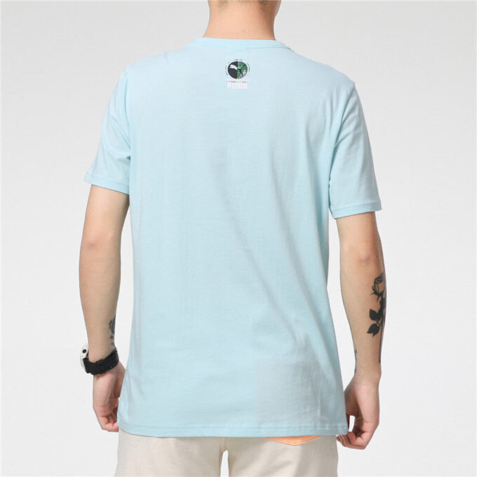 Camiseta gráfica “Azul Negro”