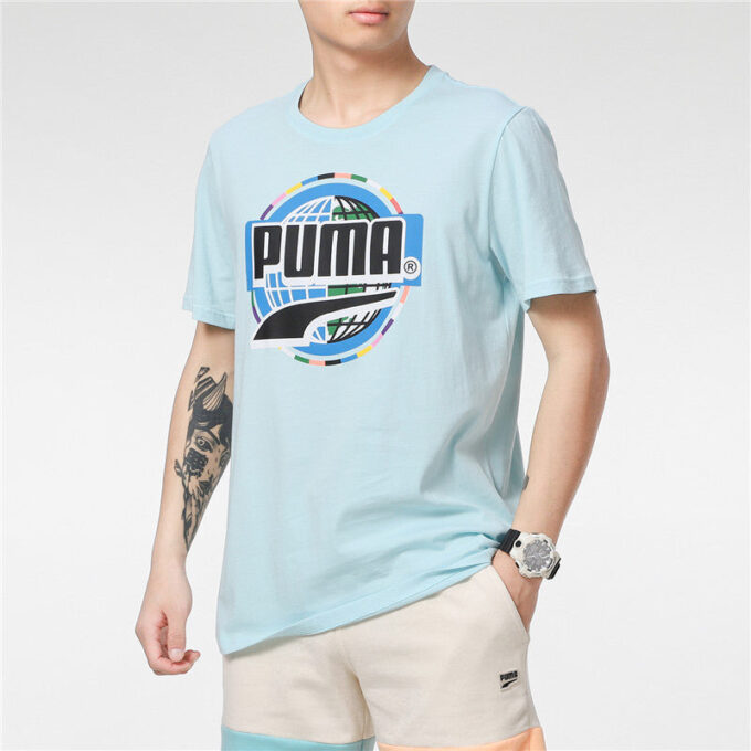 Camiseta gráfica “Azul Negro”