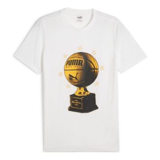 Camiseta gráfica de baloncesto “Blanca”