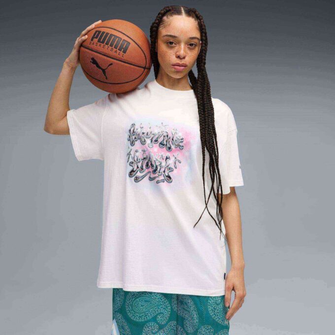 Camiseta gráfica de baloncesto Shooting Stars Camiseta gráfica de baloncesto Shooting Stars