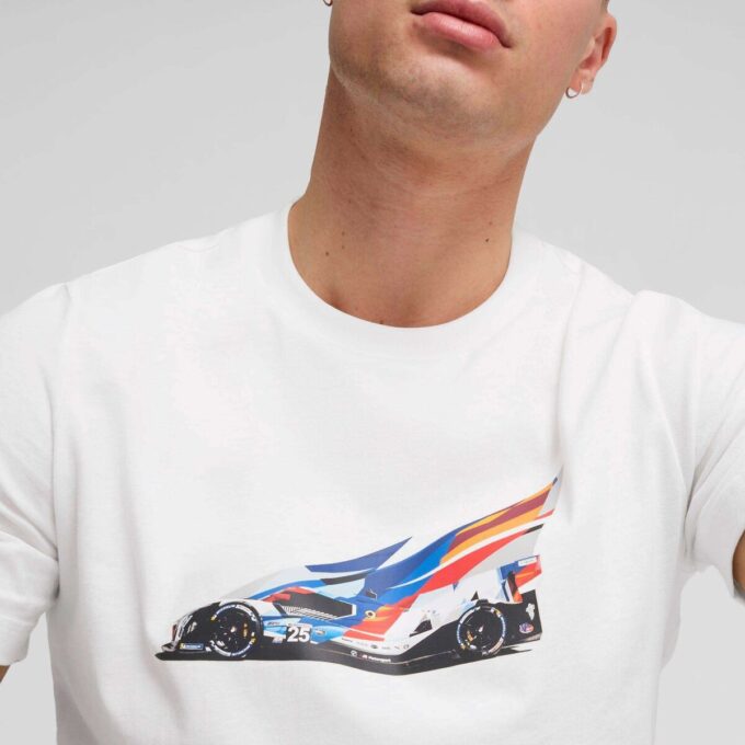 Camiseta gráfica de deportes de motor para hombre BMW M Motorsport Camiseta gráfica de deportes de motor para hombre BMW M Motorsport