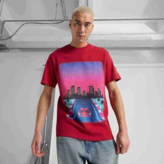 Camiseta gráfica de edición limitada Scuderia Ferrari Miami para hombre