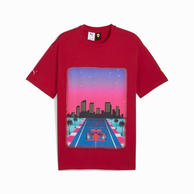 Camiseta gráfica de edición limitada Scuderia Ferrari Miami para hombre Camiseta gráfica de edición limitada Scuderia Ferrari Miami para hombre