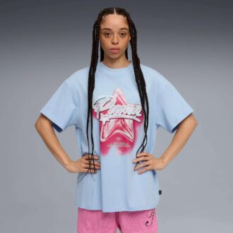 Camiseta gráfica de estrella de baloncesto Shooting Stars