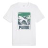 Camiseta gráfica de montaña “Blanca”