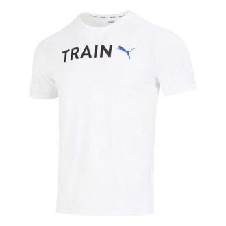 Camiseta gráfica de tren “blanca”