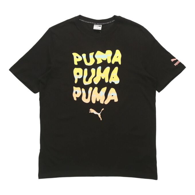 Camiseta gráfica de verano “Negra”