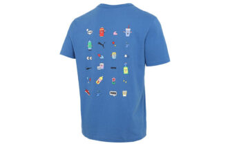 Camiseta gráfica del centro “Azul”