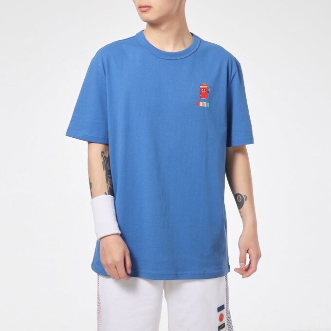 Camiseta gráfica del centro “Azul”