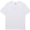 Camiseta gráfica del centro “Blanco y rosa”
