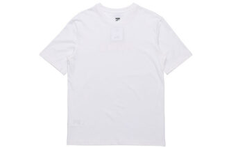 Camiseta gráfica del centro “Blanco y rosa”
