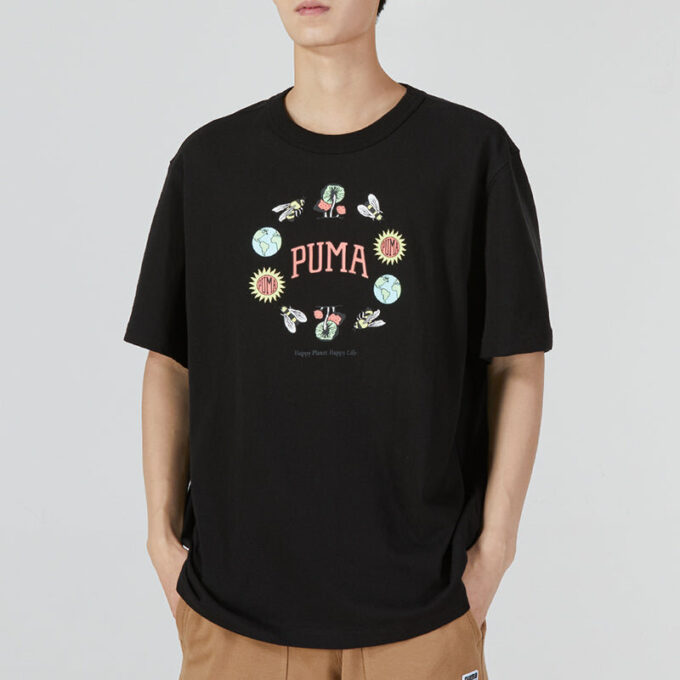 Camiseta gráfica del centro “Negra”