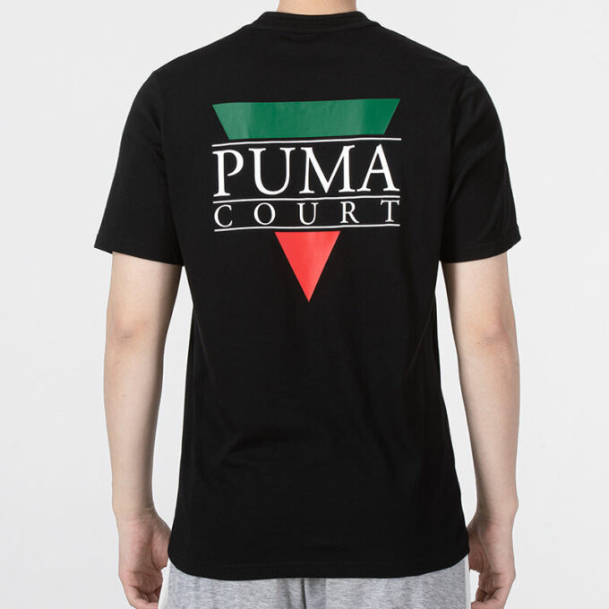 Camiseta gráfica del club de tenis “Negra”