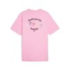 Camiseta gráfica “La juventud es el futuro” en rosa