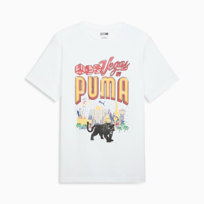 Camiseta gráfica para hombre de Las Vegas Billboards Camiseta gráfica para hombre de Las Vegas Billboards