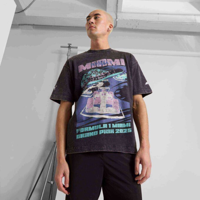 Camiseta gráfica para hombre Fórmula 1® Miami Camiseta gráfica para hombre Fórmula 1® Miami